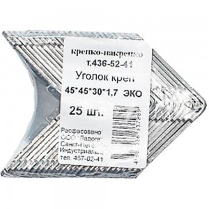 Крепежный уголок КРЕПКО-НАКРЕПКО 37958 