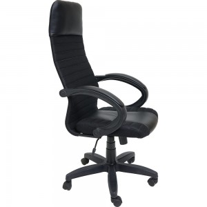 Кресло Кресловъ КР-509 пластик черный, спинка черная/сиденье черное 7КР22-509-0101Т-Кр