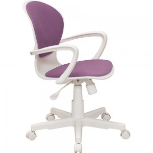 Кресло Кресловъ Bloom Pl White, ткань Maserati violet 7КР22-BLM-0205Т-Ко