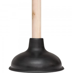 Вантуз для удаления засоров, чаша 15,2 см., деревянная ручка 48 см КРОКОЧИСТ Классик 51240-2