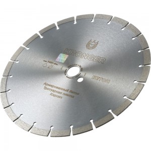 Алмазный сегментный диск по бетону,кирпичу Kronger 300x25,4 мм B200300