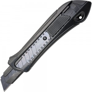 Нож KROTEC выдвижное лезвие 18 мм, металлическая направляющая 5709002