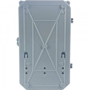 Пластиковый корпус с монтажной панелью KRZMI Solid ЩМПпл-3 прозрачная дверь 368x200x117 IP55 4651117991383