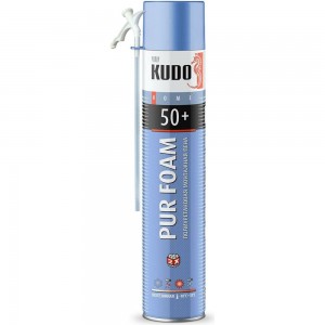 Полиуретановая монтажная бытовая всесезонная пена KUDO HOME 50+ KUPH10U50+