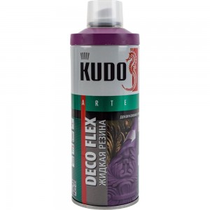 Жидкая резина KUDO DECO FLEX пурпурная KU-5310