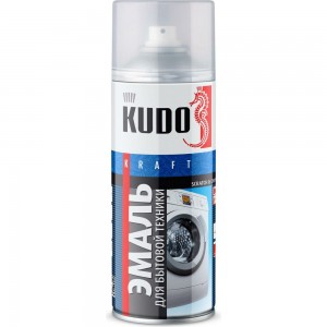 Эмаль для бытовой техники KUDO белая 11595750