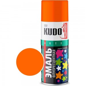 Флуоресцентная эмаль KUDO оранжево-желтая 57555