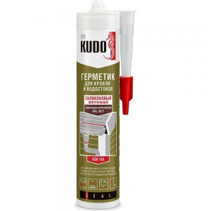 Герметик для кровли KUDO шоколадно- коричневый 280 мл KSK-146