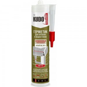Герметик для кровли KUDO белый 280 мл KSK-141