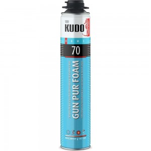 Полиуретановая профессиональная монтажная пена KUDO НОМЕ 70 (всесезонная; 1000 мл) KUPHP10U70
