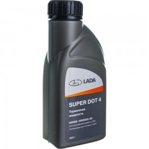 Тормозная жидкость LADA DOT-4 0,5 кг фирменная упаковка 88888100000582