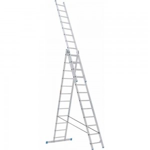 Трехсекционная алюминиевая лестница LadderBel LS312 