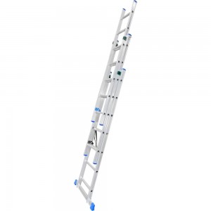 Трехсекционная алюминиевая лестница LadderBel LS307 