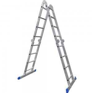Алюминиевая лестница-трансформер LadderBel 4 секции по 4 ступени LT444