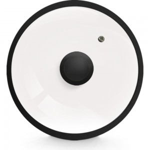 Стеклянная крышка Ladina силиконовый обод, пароотвод, силиконовая ручка диаметр 20 см 90020