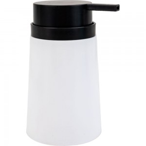 Диспенсер для мыла Ladina Pitta цвет белый/черный пластик 500500-1