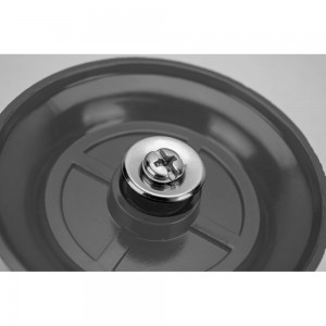 Стеклянная крышка Ladina металлический обод, пароотвод, пластмассовая ручка диаметр 22 см 4622