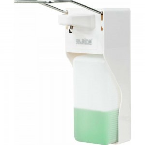 Дозатор для жидкого мыла PROFESSIONAL наливной, 1 л, локтевой привод, ABS-пластик X-2265 607325