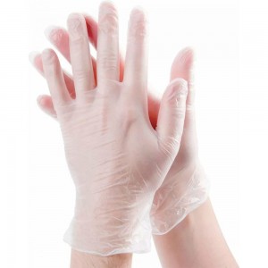 Виниловые неопудренные перчатки ЛАЙМА, белые, размер L, 50 пар 605011