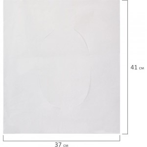 Покрытия на унитаз ЛАЙМА 1/4 сложения, 100 штук, 37х41 см,классик, 128813