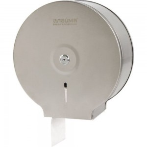 Диспенсер для туалетной бумаги ЛАЙМА PROFESSIONAL ECONOMY малый, нержавеющая сталь, матовый 605048