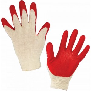 Хлопчатобумажные перчатки ЛАЙМА 13 класс, 5 шт 600802