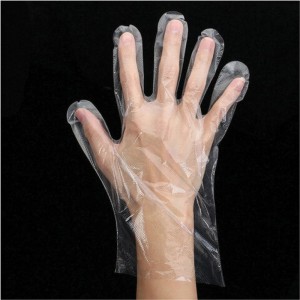 Полиэтиленовые перчатки ЛАЙМА, комплект 50 пар, размер L, 6 микрон, 606880