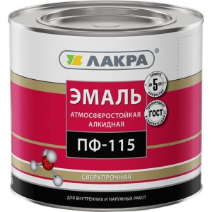 Эмаль Лакра ПФ-115 зелёная, 2 кг 90000653878