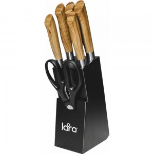 Набор ножей Lara Soft touch 7 предметов LR05-56