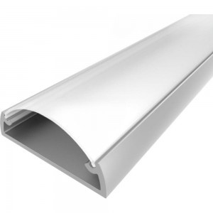 Комплект алюминиевого профиля LEDCRAFT с экраном и заглушками LC-LP0624M20-1 1638000008