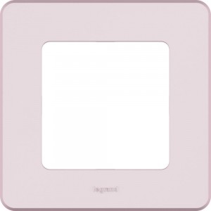 Рамка Legrand - 1 пост - INSPIRIA - розовый 673934