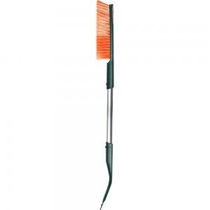 Щетка для снега LI-SA ls281 оранжево-зеленая, со съемным скребком, 76 см 47013