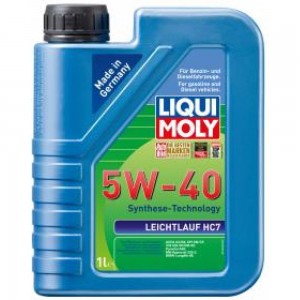 НС-синтетическое моторное масло LIQUI MOLY Leichtlauf HC 7 5W-40 1л 1346