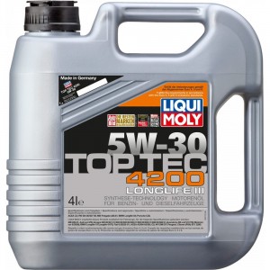 НС-синтетическое моторное масло LIQUI MOLY Top Tec 4200 5W-30 4л 3715