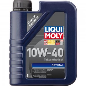 Полусинтетическое моторное масло 1л 10W-40 LIQUI MOLY Optimal 3929