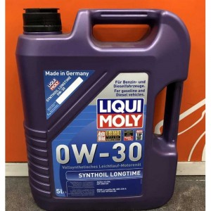 Синтетическое моторное масло LIQUI MOLY Synthoil Longtime 0W-30 5л 8977