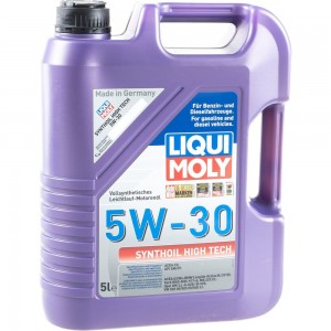 Синтетическое моторное масло LIQUI MOLY Synthoil High Tech 5W-30 CF/SM C3 5л 9077