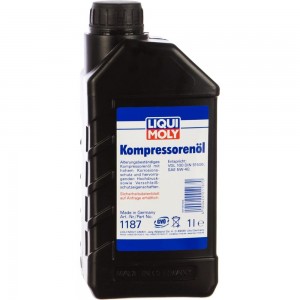 Масло НС-синтетическое компрессорное Kompressorenoil 1 л LIQUI MOLY 1187