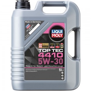 НС-синтетическое моторное масло LIQUI MOLY Top Tec 4410 5W-30 C3 5л 21404