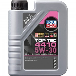 НС-синтетическое моторное масло LIQUI MOLY Top Tec 4410 5W-30 C3 1л 21402