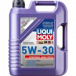 Синтетическое моторное масло LIQUI MOLY Synthoil High Tech 5W-30 CF/SM C3, 5л 20959