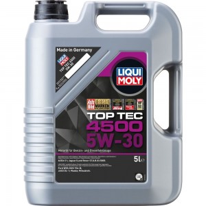 НС-синтетическое моторное масло LIQUI MOLY Top Tec 4500 5W-30 C1, 5л 2318