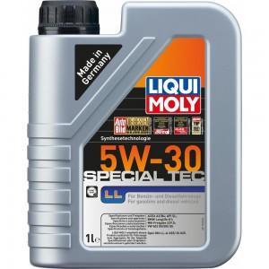 Моторное масло LIQUI MOLY Special Tec LL НС-синтетическое, 5W-30, SL, A3/B4, 1 л 2447