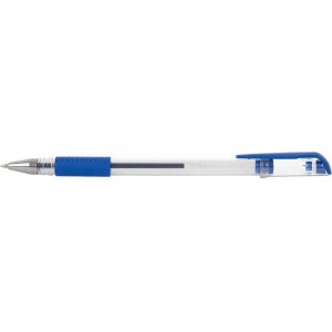 Гелевая ручка LITE 0,5 мм синий резиновый грип GPBL-B/gr