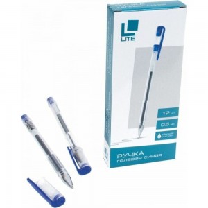 Гелевая ручка LITE 0,5 мм синий GPBL-B