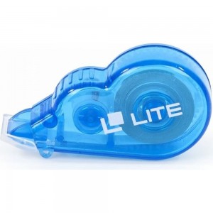Корректирующая лента-роллер LITE 0,5 см х 6 м цвет корпуса голубой CTL-5х8