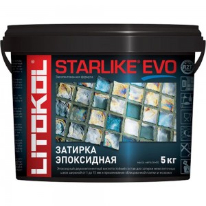 Эпоксидный состав для укладки и затирки мозаики LITOKOL STARLIKE EVO S.225 TABACCO 485270004
