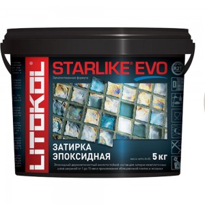 Эпоксидный состав для укладки и затирки мозаики LITOKOL STARLIKE EVO S.202 NATURALE 485220004