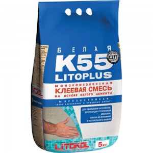 Клеевая смесь LITOKOL LitoPlus K55 5 кг 78080004