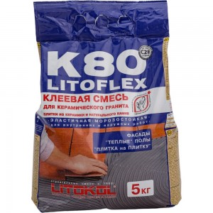 Клеевая смесь LITOKOL LitoFlex K80 5 кг 75100004
